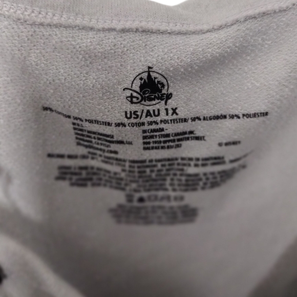 Disney Parks Dose of Disney Relaxed Sweat knit Shortalls Bib Overalls - Picture 4 of 7